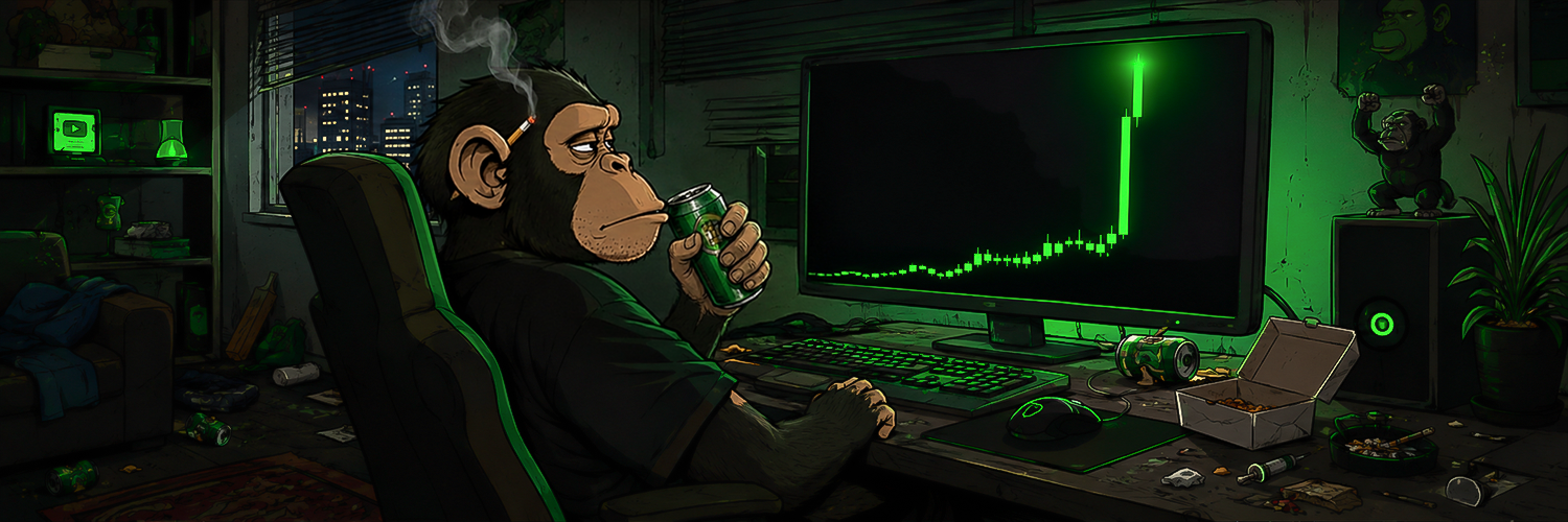 Ape Coin degenerate trader banner
